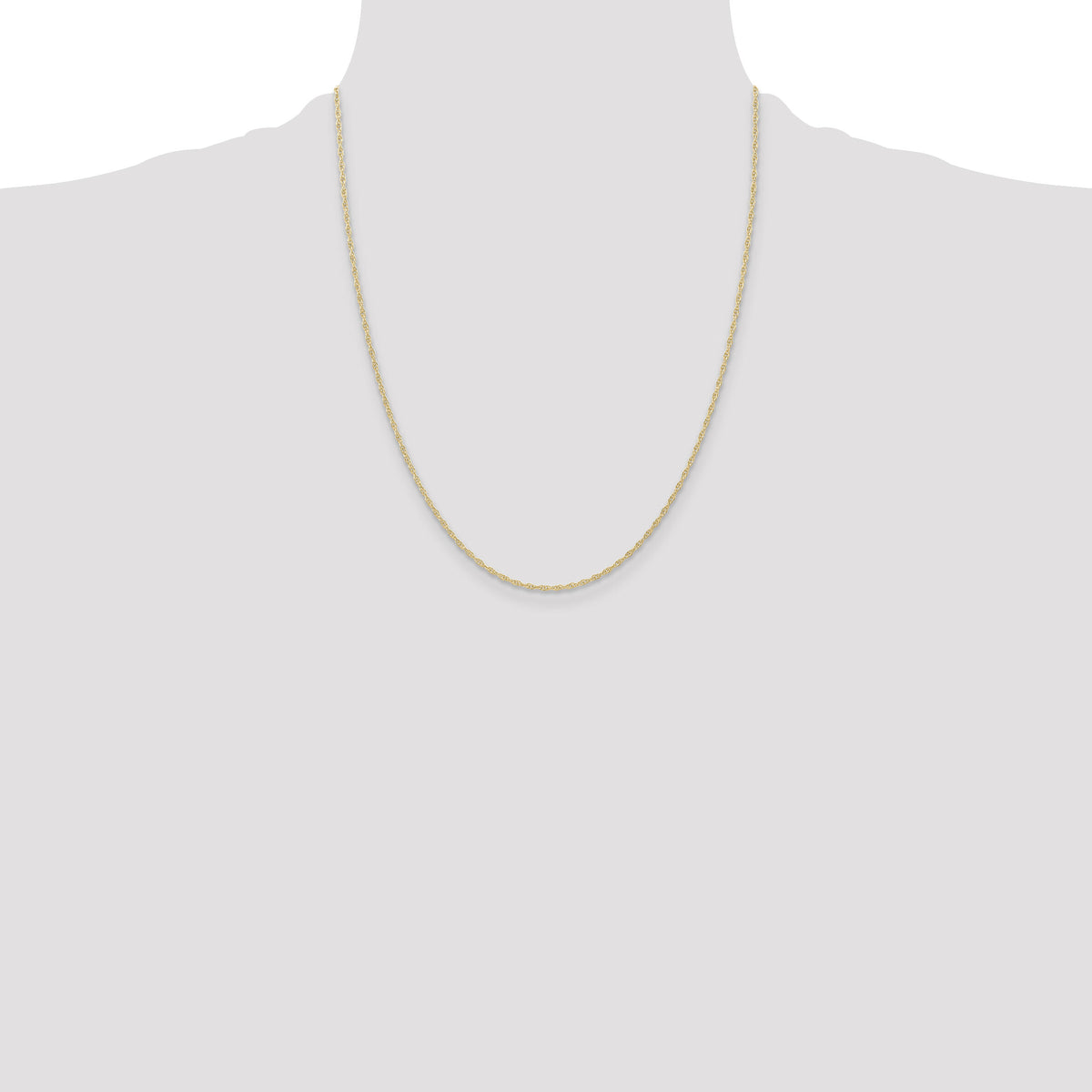 14K 1.15mmCarded Cable Rope Chain-9RY-22