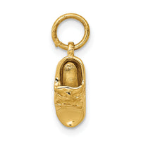 14k  3D Single Baby Shoe Charm-A0158/A