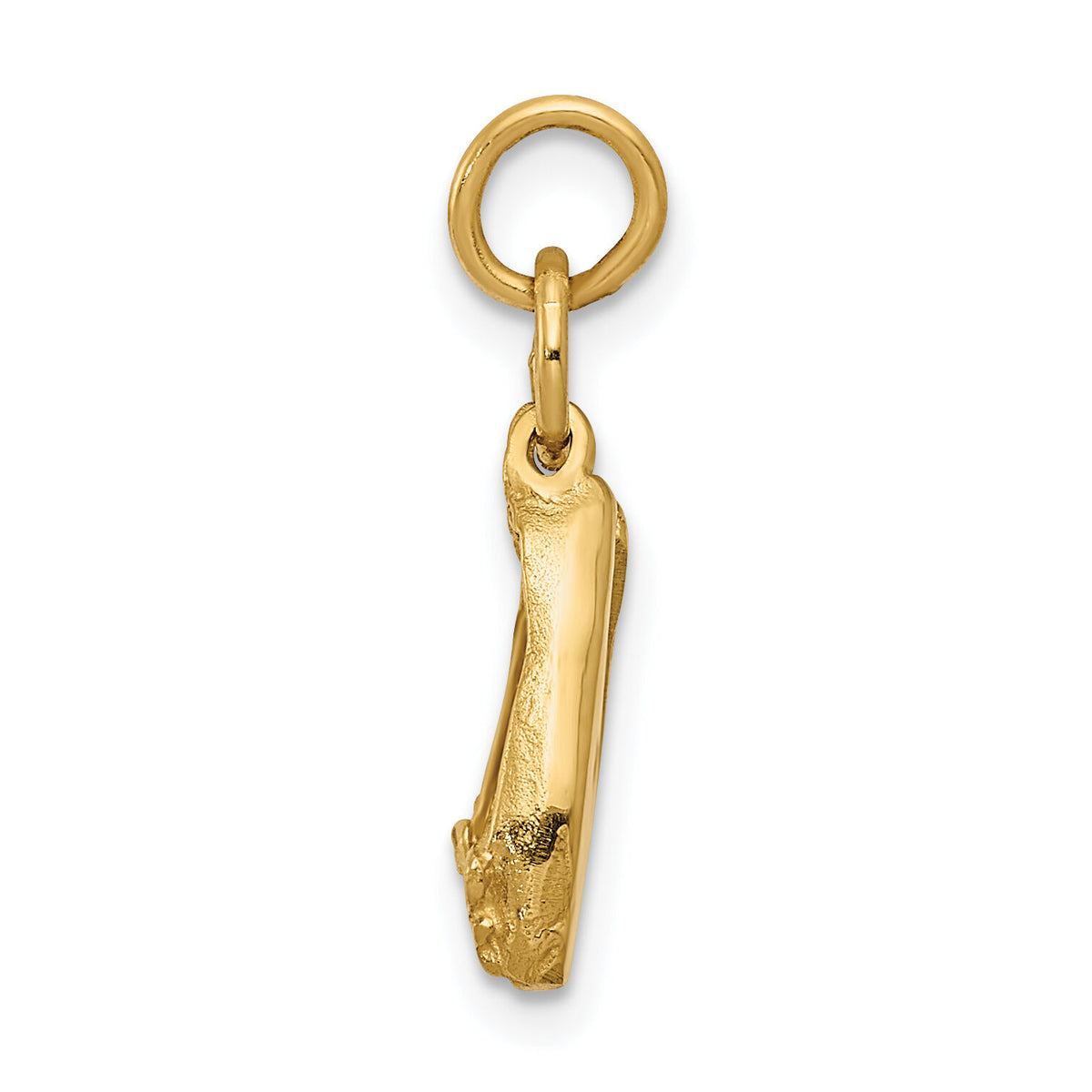 14K 3D Ballet Slippers Charm-A0181
