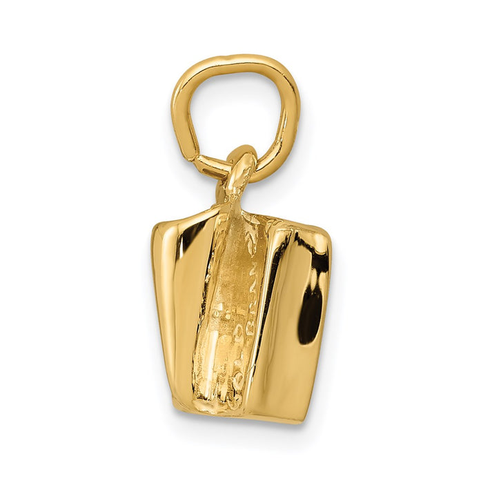 14K 3D Sardine Can Charm-A0290