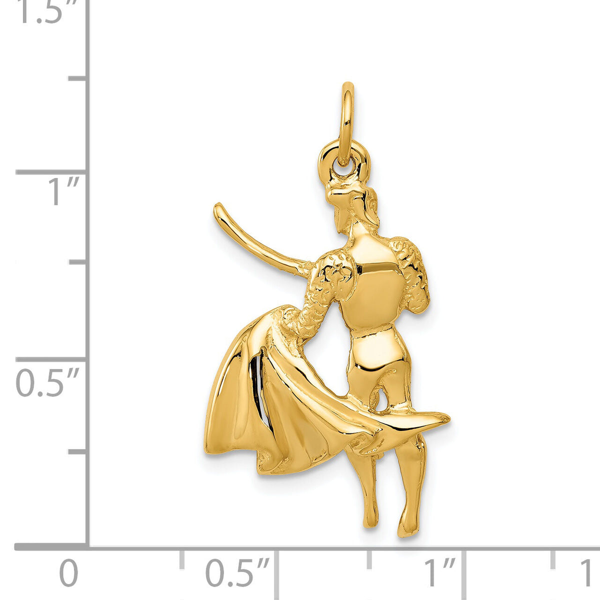 14k Matador Charm-A0387