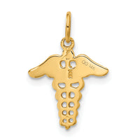14k Caduceus Charm-A0391