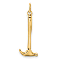 14K 3D Hammer Charm-A0392