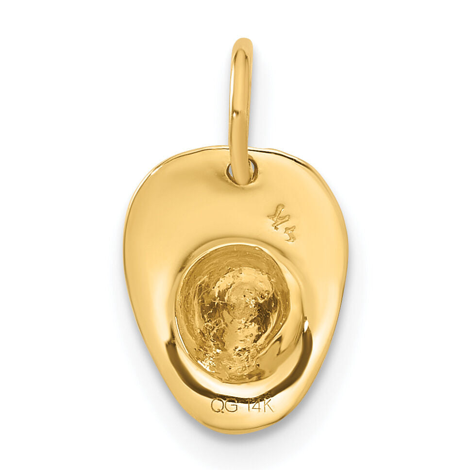 14k  3D Fireman's Hat Charm-A0412/L