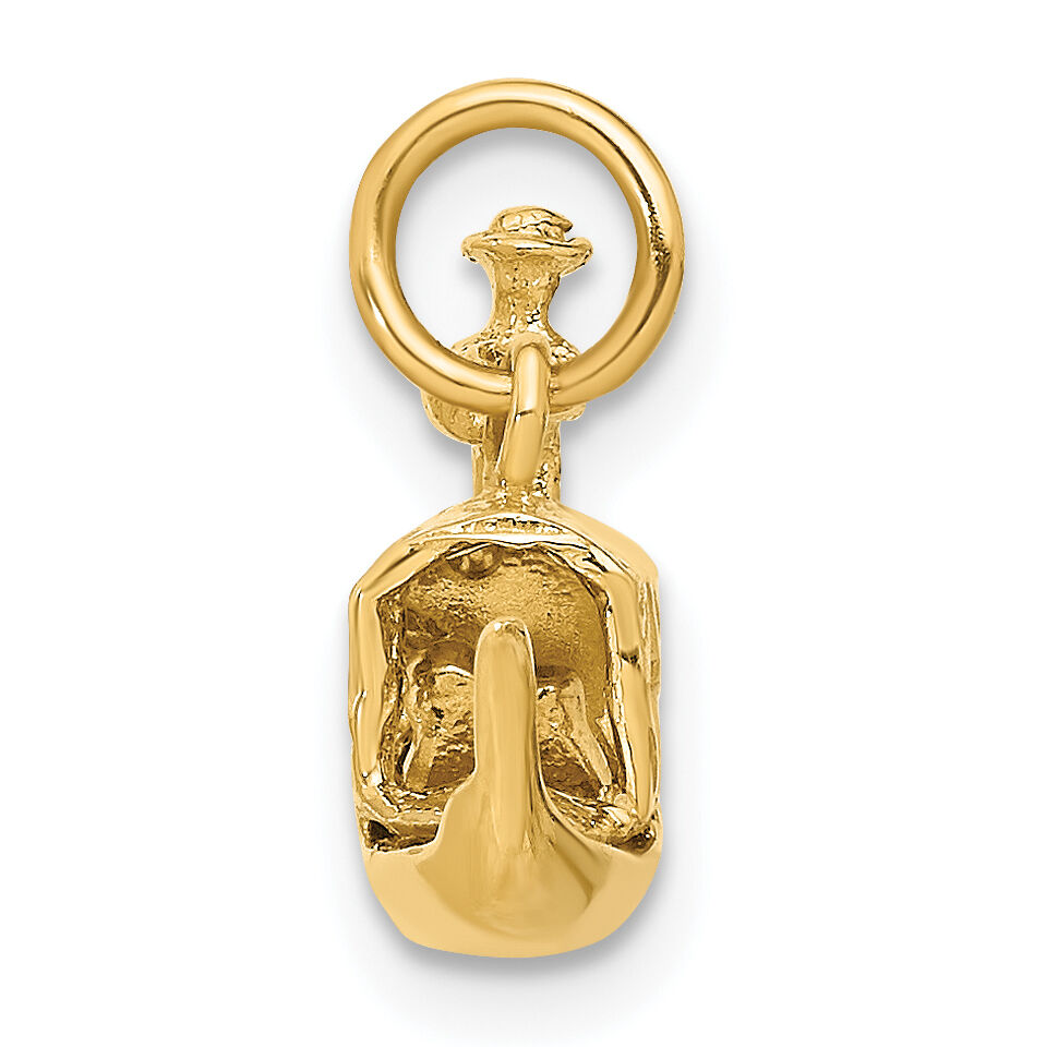 14K  3D Gondola Charm-A0434