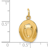14k Hat Charm-A0562/L