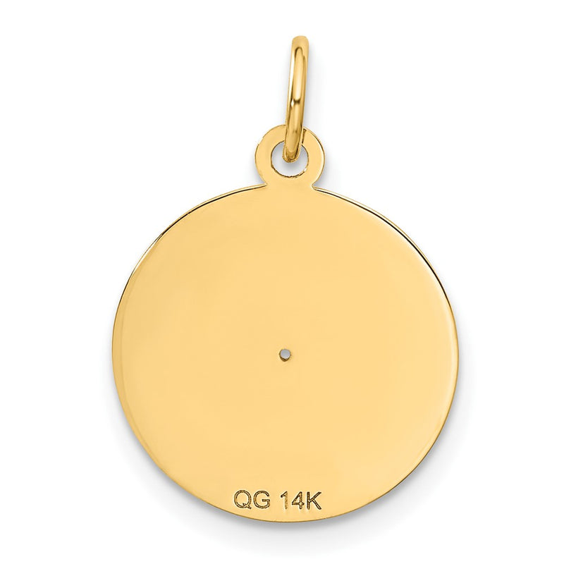 14k Record Album Charm-A0564/L