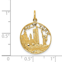 14k NEW YORK Skyline Charm-A0601/C