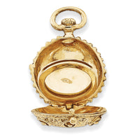 14k Fancy Domed Locket-A0696