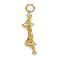 14k 3D Golden Gate Bridge Charm-A1069/L