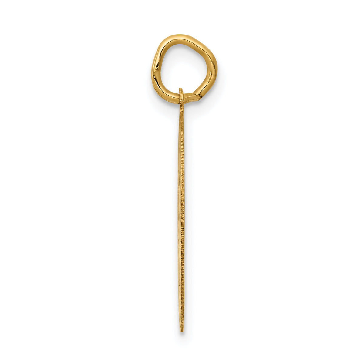 14k GRADUATION DAY Disc Charm-A1076