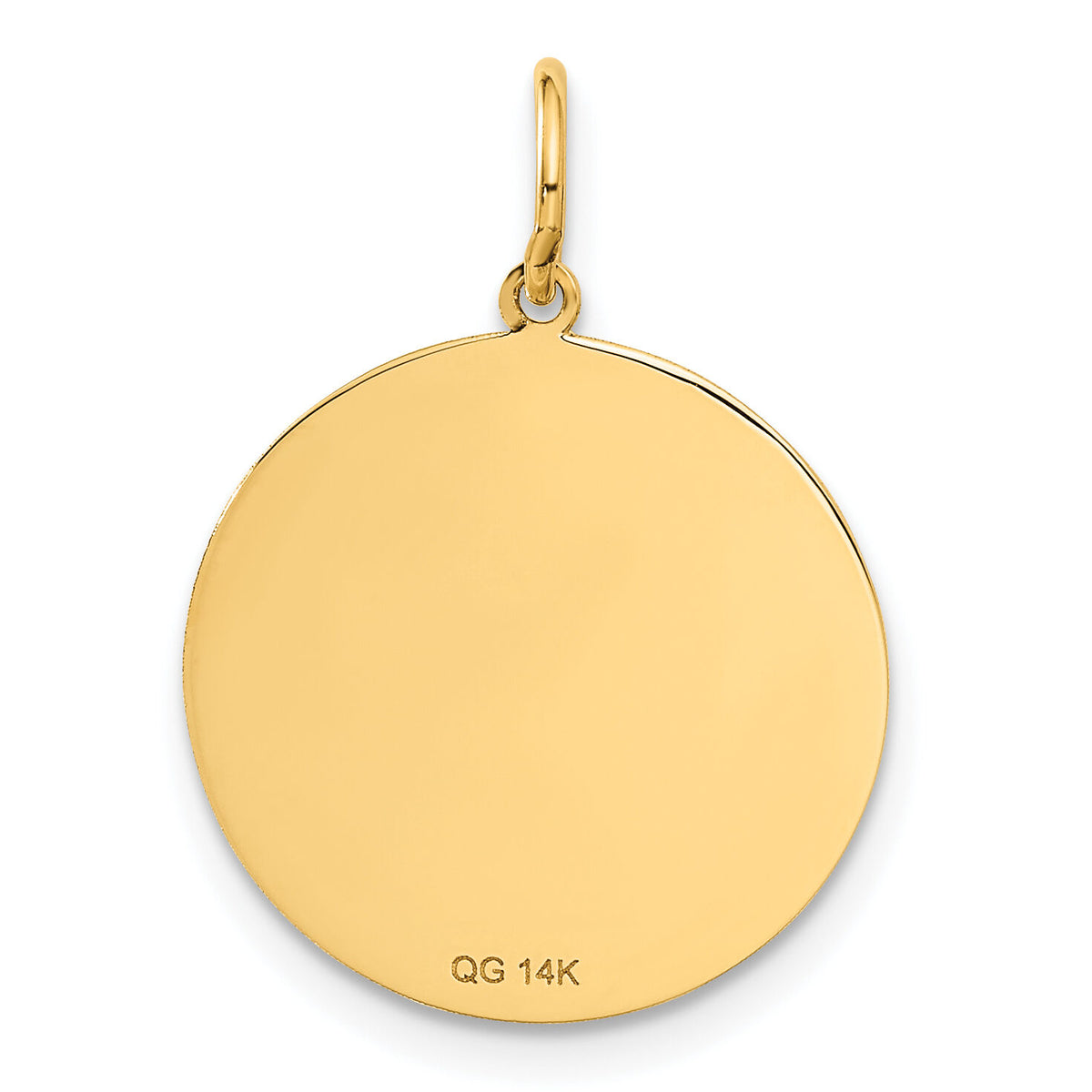 14k GRADUATION DAY Disc Charm-A1076