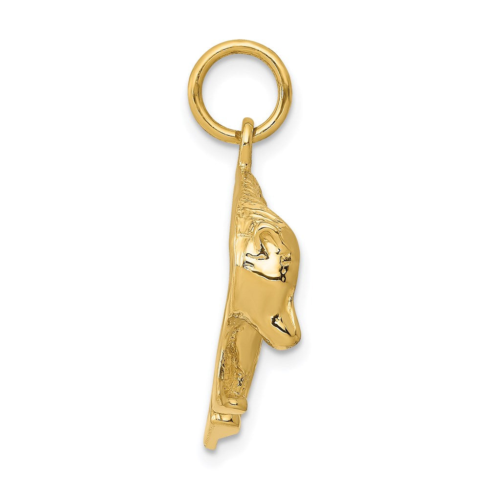 14k Bear Charm-A1158