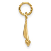 14K  3D Sailboat Charm-A1206
