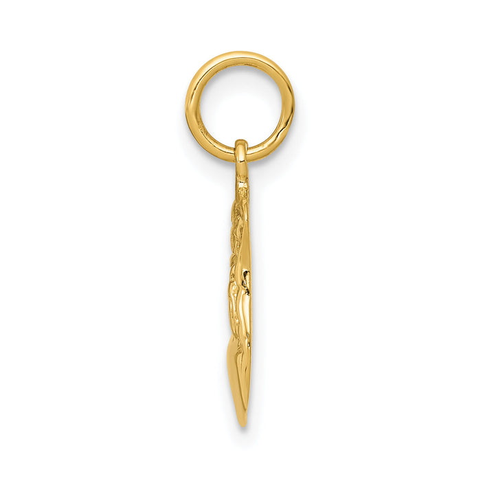 14k Police Badge Charm-A1251
