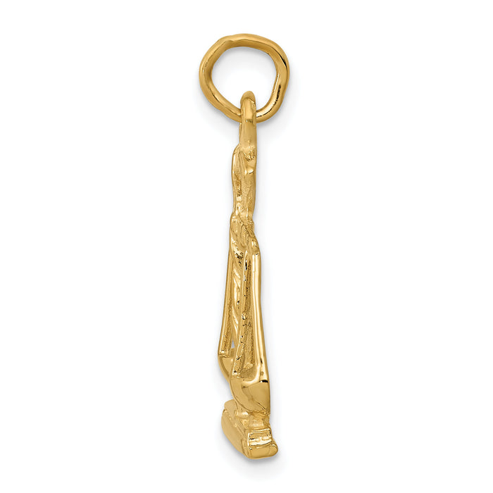 14k Scales Of Justice Charm-A1493