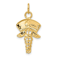 14k Nurse Symbol Charm-A1602