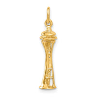 14k 3D Space Needle Charm-A1913