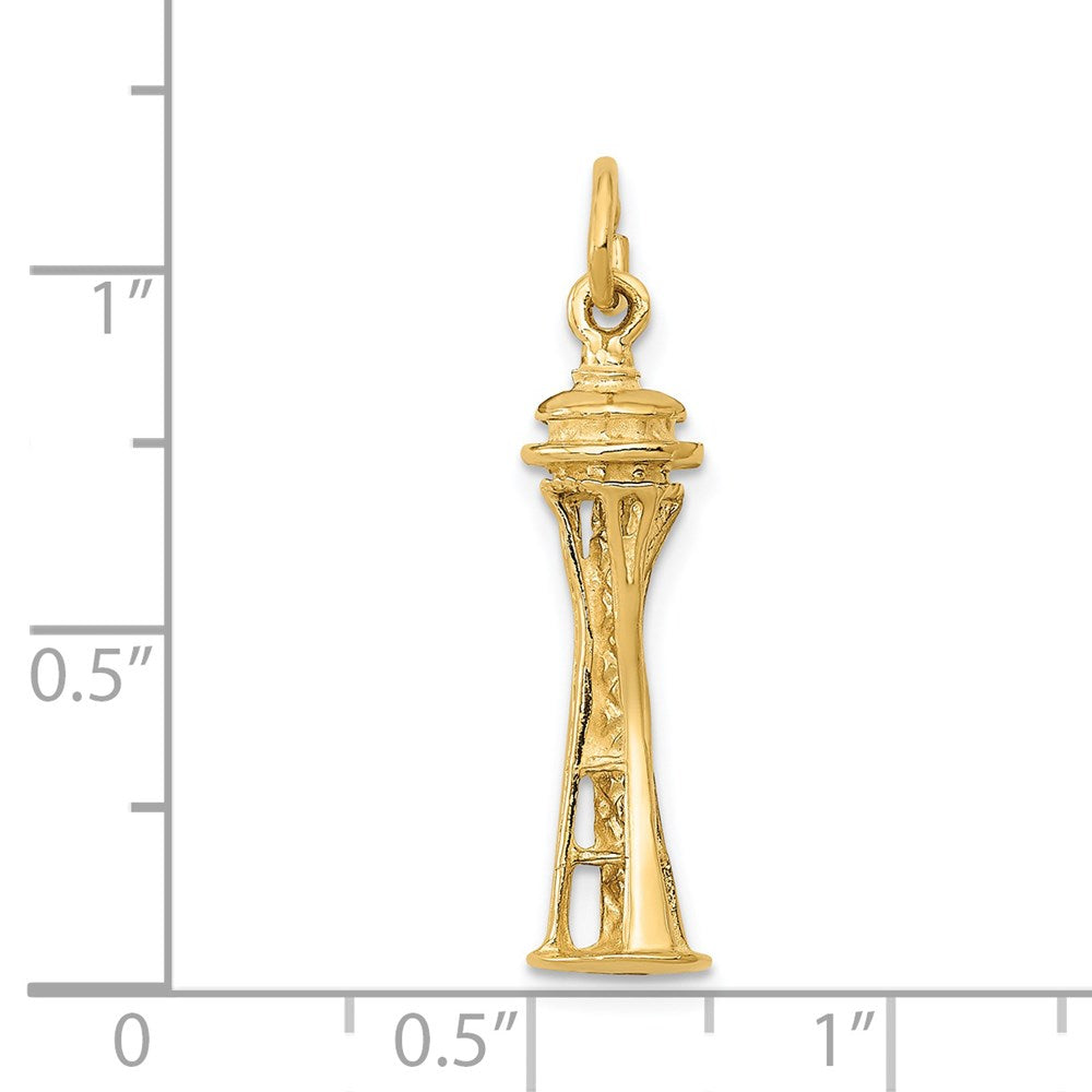 14k 3D Space Needle Charm-A1913