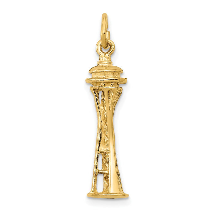 14k 3D Space Needle Charm-A1913