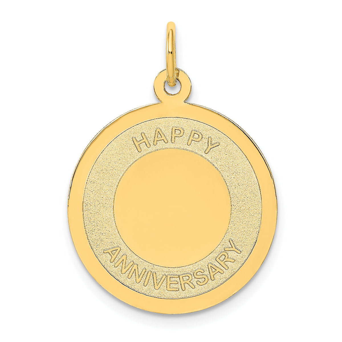 14K HAPPY ANNIVERSARY Charm-A1953