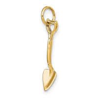 14k 3-D Spade Charm-A2140