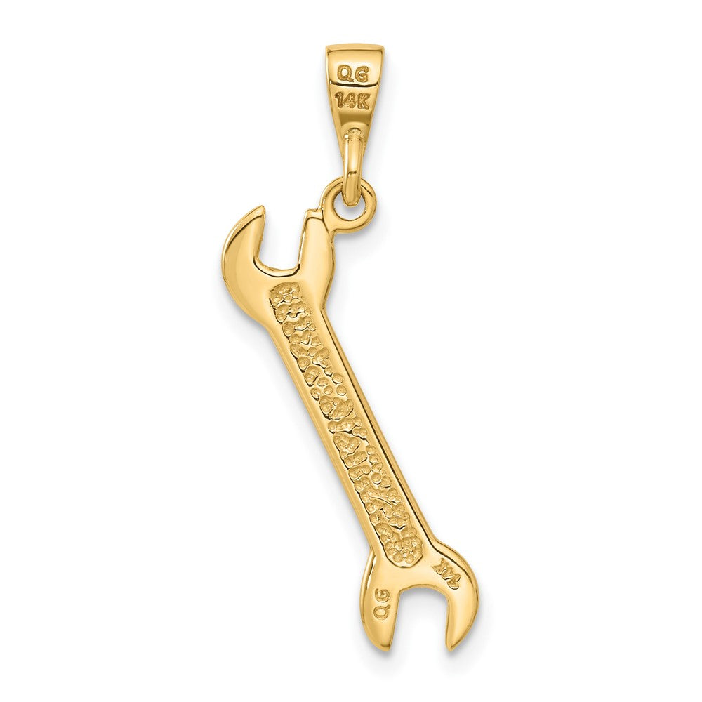 14k 3D Wrench Charm-A2200