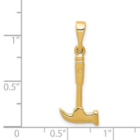 14k Hammer Charm-A2201