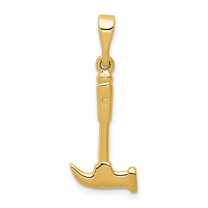 14k Hammer Charm-A2201