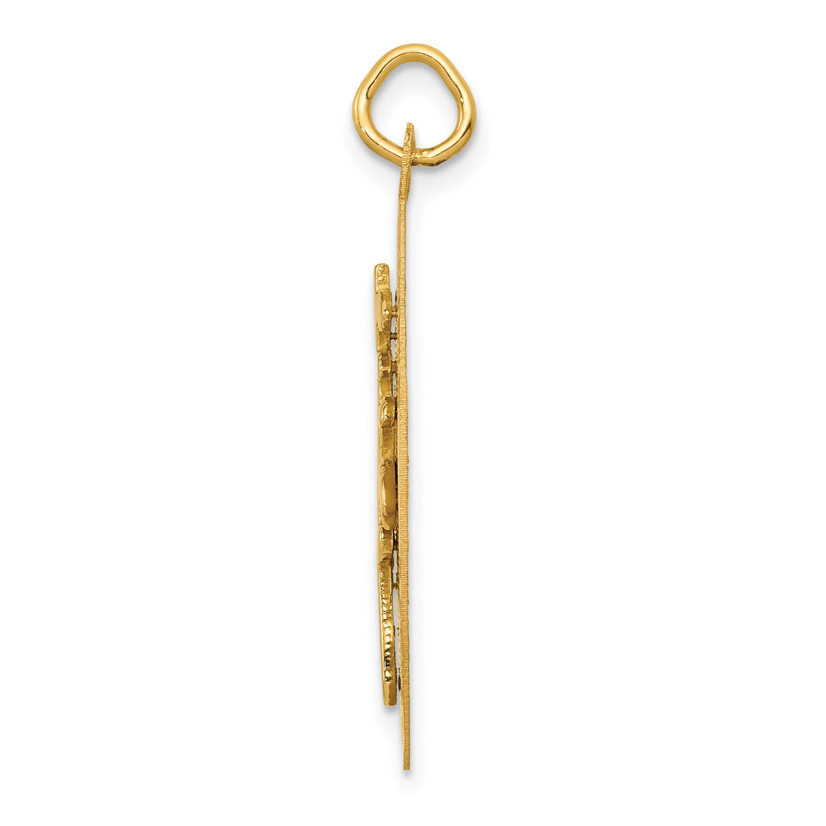 14k Long Life Pendant-A2537