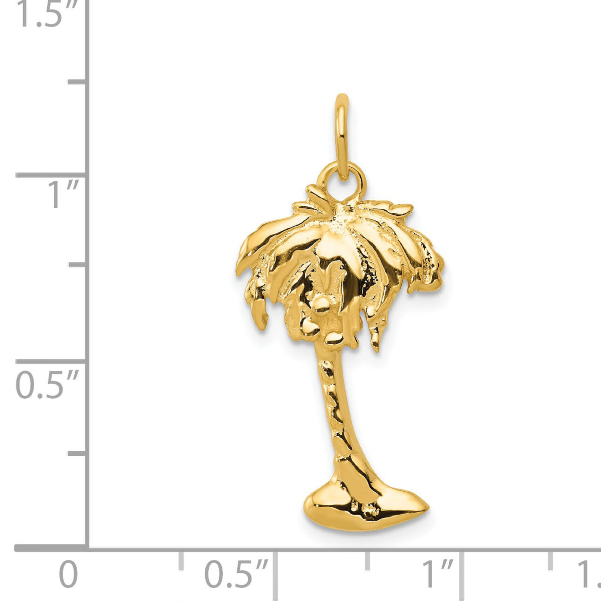 14k Palm Tree Charm-A2732