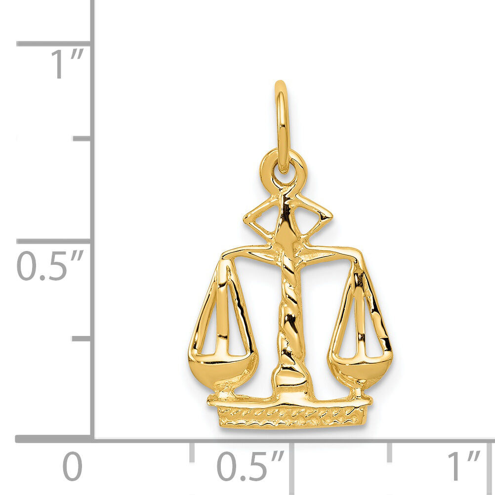 14k Scales Of Justice Charm-A2918