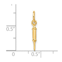 14k Doctors Syringe Charm-A2938