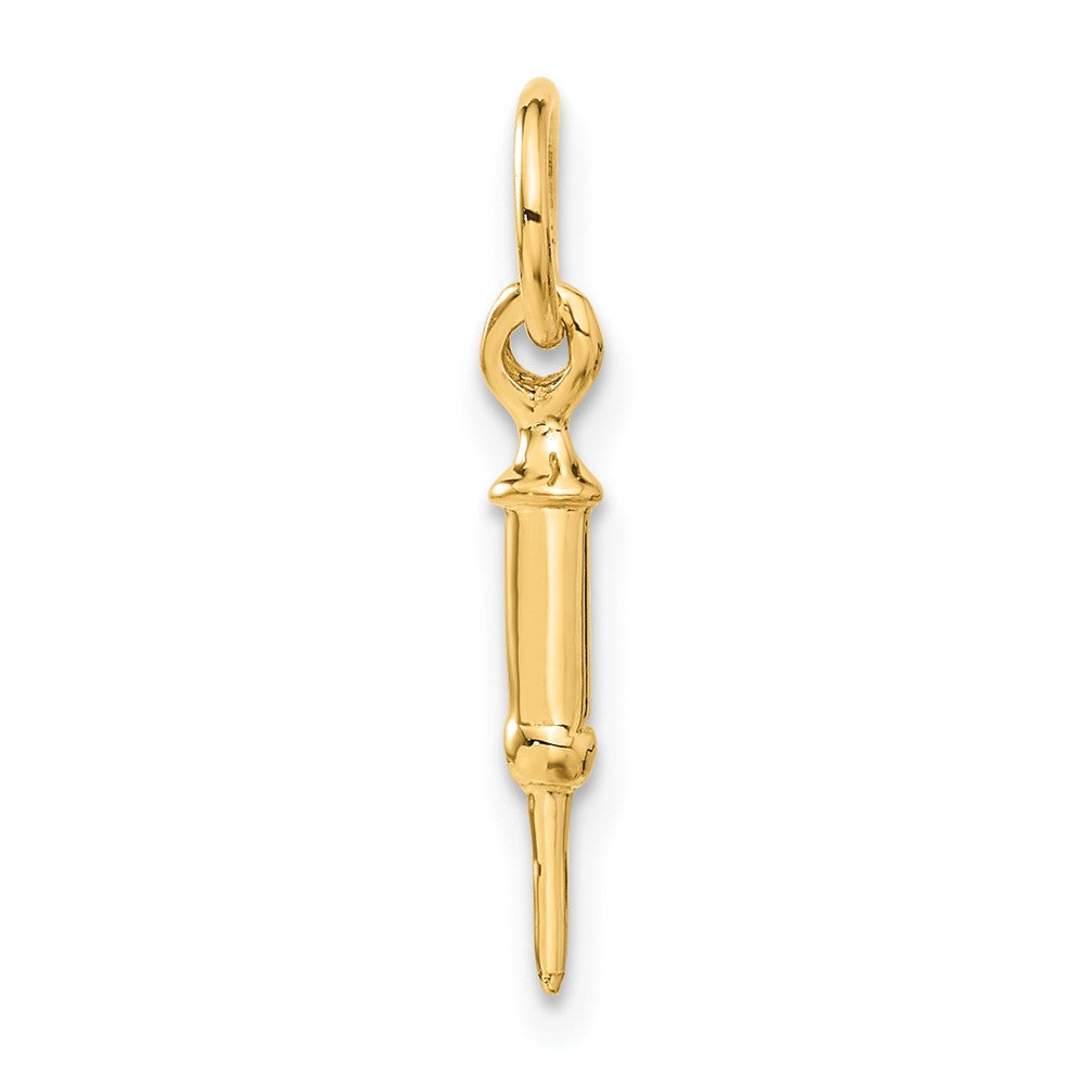 14k Doctors Syringe Charm-A2938