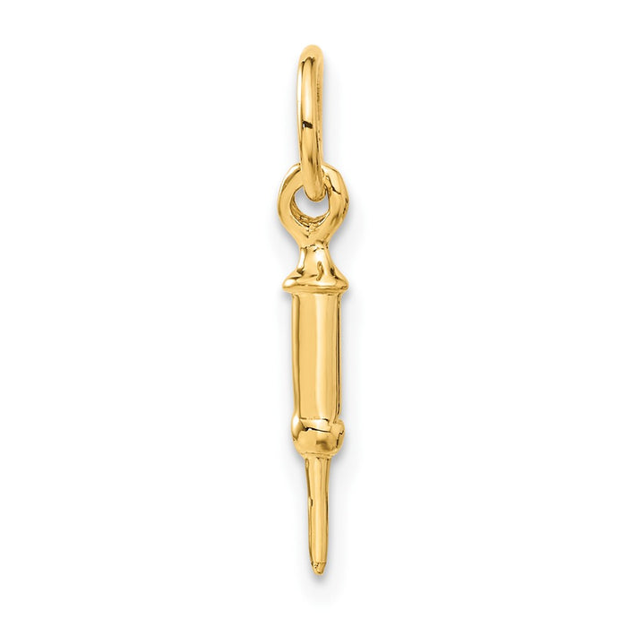 14k Doctors Syringe Charm-A2938