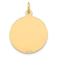 14k LAS VEGAS Disc Charm-A2982