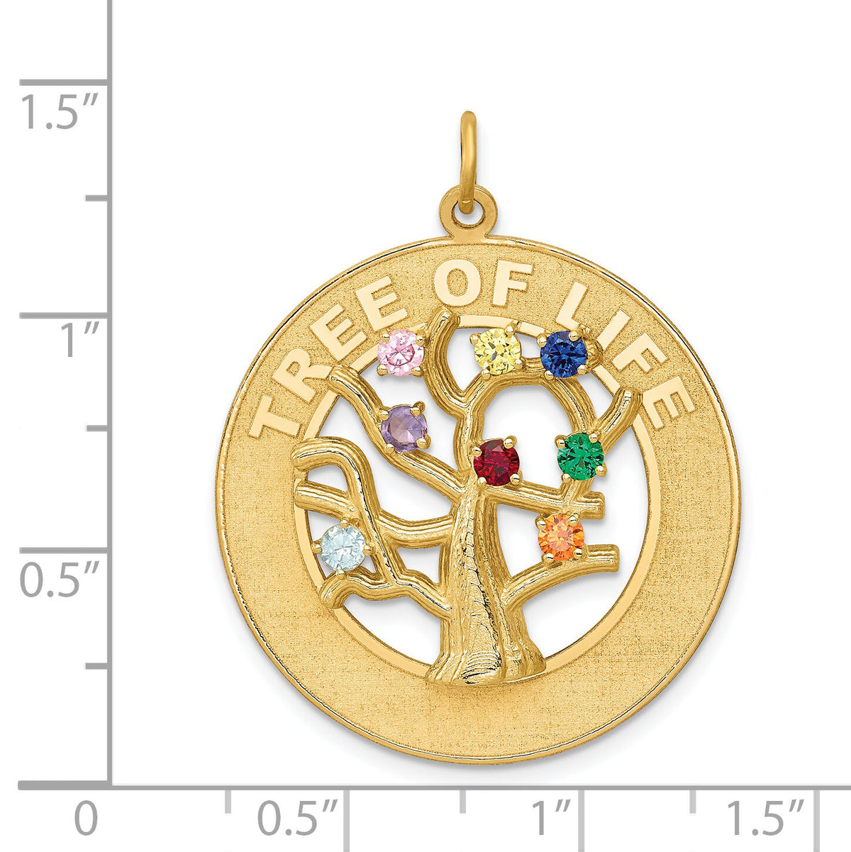 14k TREE OF LIFE Pendant-A4133
