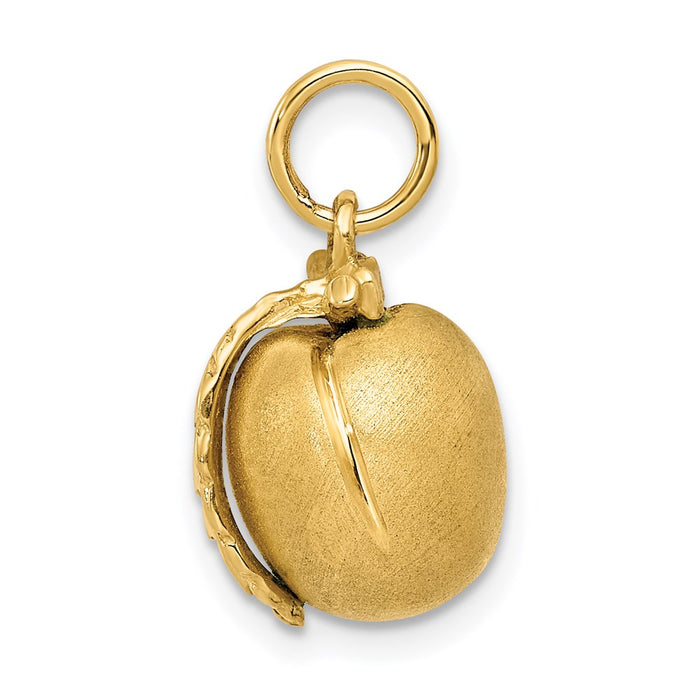 14k Peach Charm-A4429