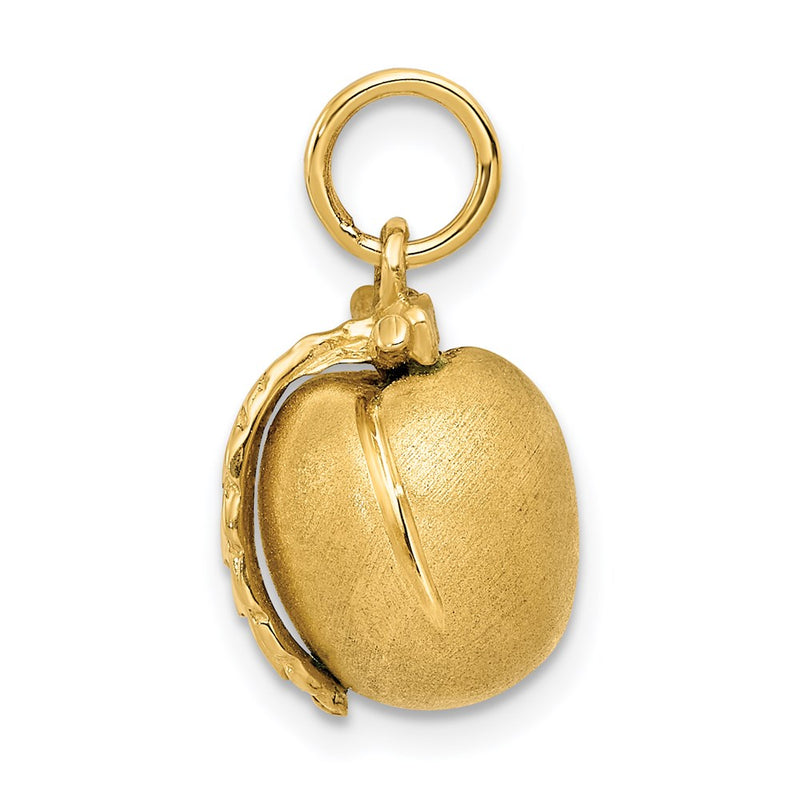 14k Peach Charm-A4429