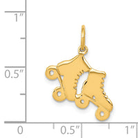 14k Roller Skates Charm-A4735