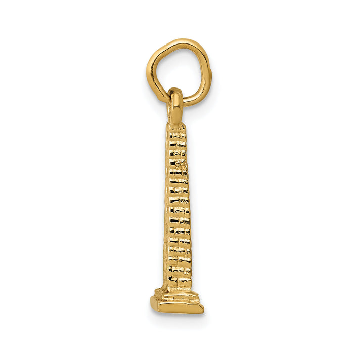 14K 3D Washington Monument Charm-A4756