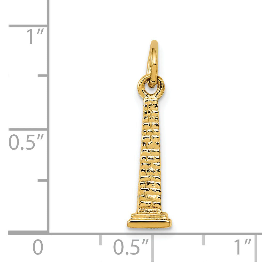 14K 3D Washington Monument Charm-A4756