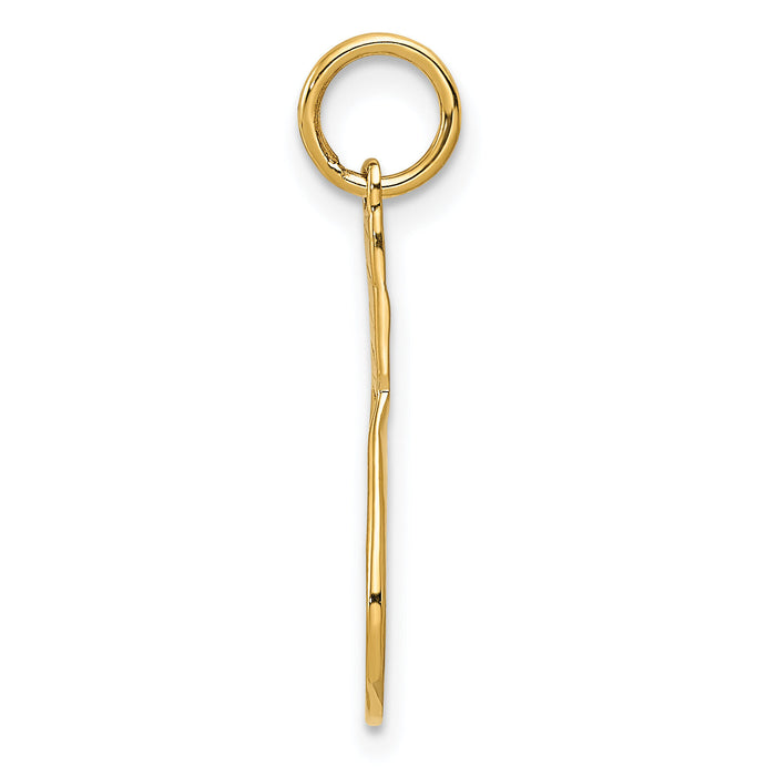 14k Racquet Charm-A4773
