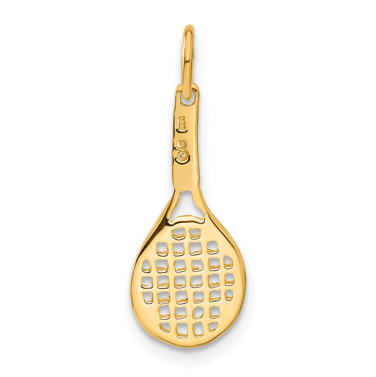 14k Racquet Charm-A4773