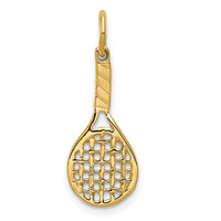 14k Racquet Charm-A4773