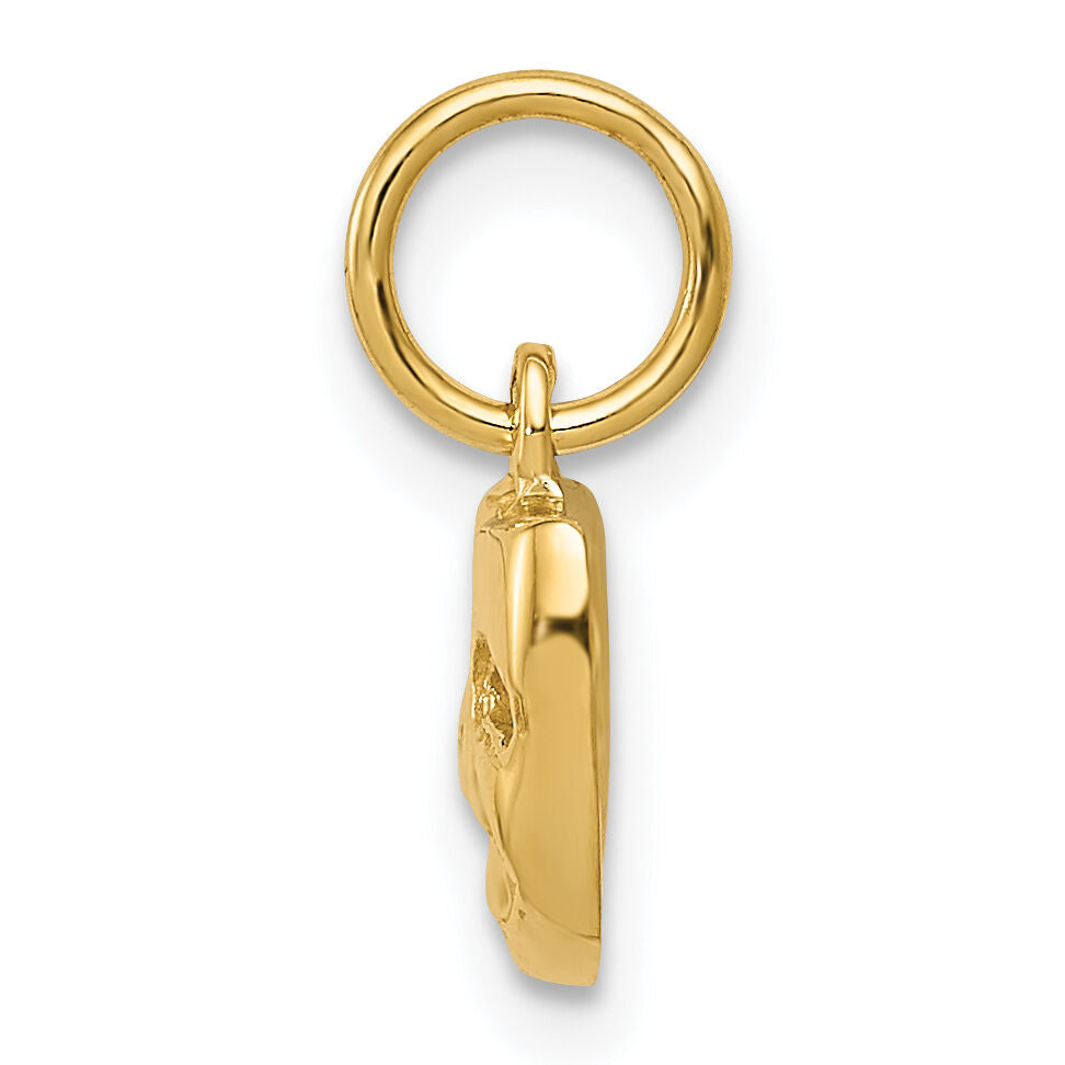 14k Comedy/Tragedy Charm-A4855