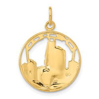 14k Chicago Skyline Charm-A4990