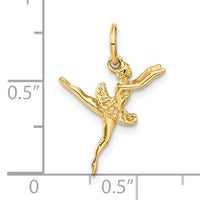 14K  3D Ballerina Charm-A9048