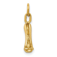 14K  3D High heel shoe Charm-A9138