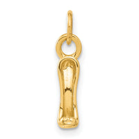 14K  3D High heel shoe Charm-A9138